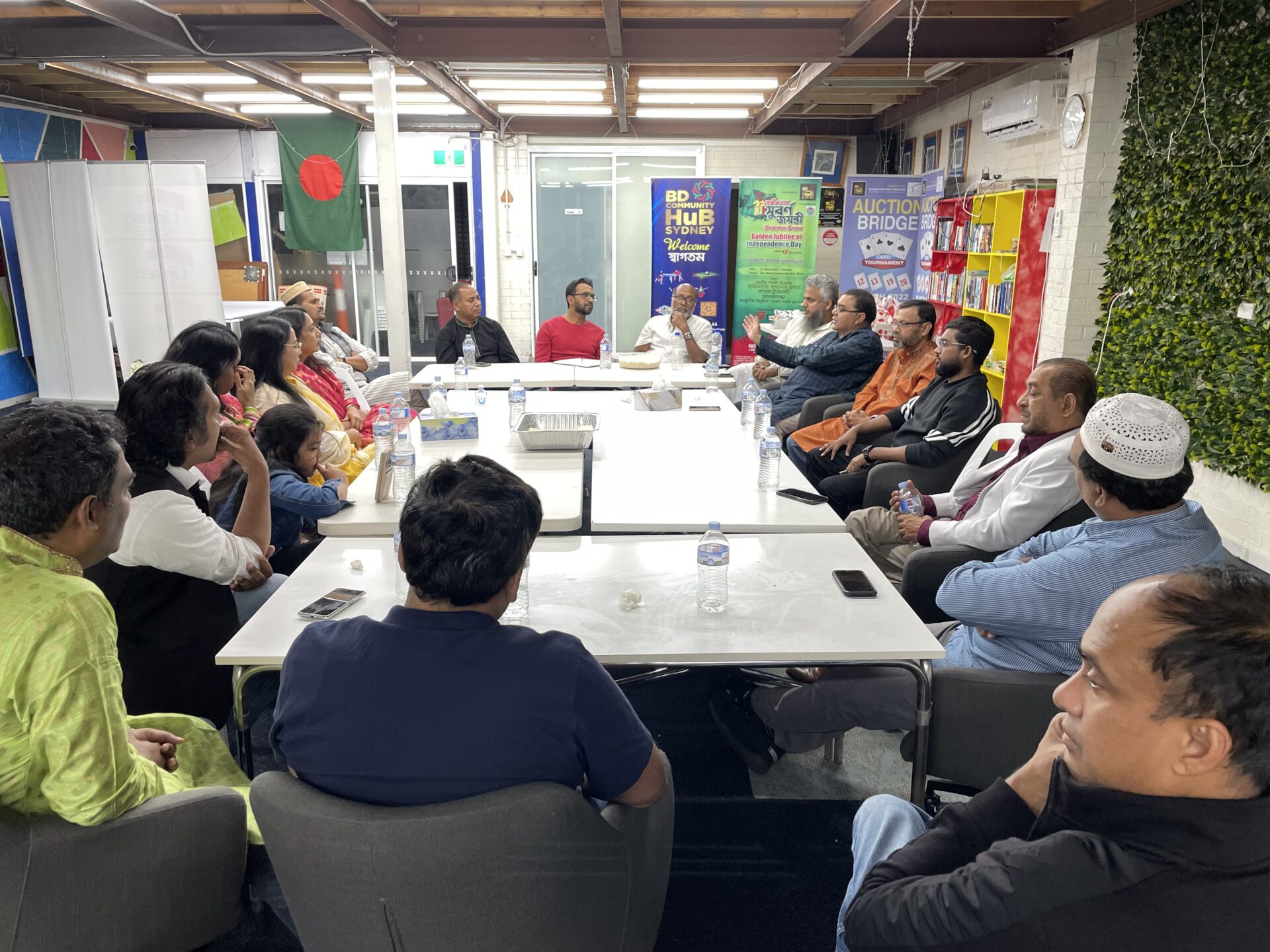 Preparatory meeting of Chand Raat. Photo: Sumon